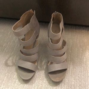 Strappy heels size 8.5
